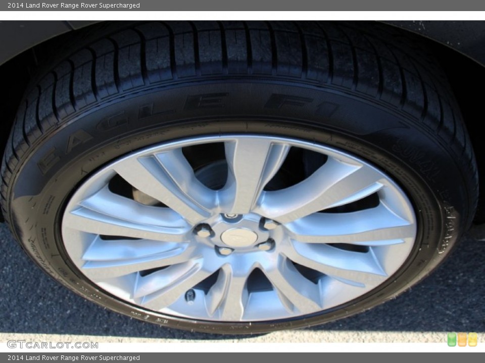2014 Land Rover Range Rover Supercharged Wheel and Tire Photo #101482068