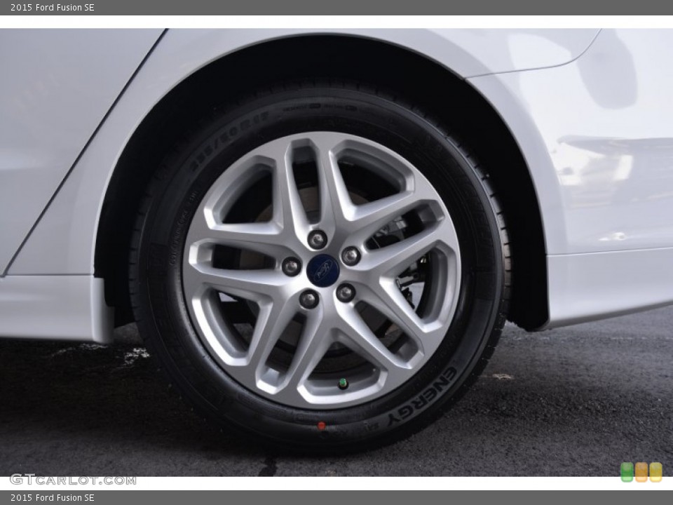 2015 Ford Fusion SE Wheel and Tire Photo #101494292