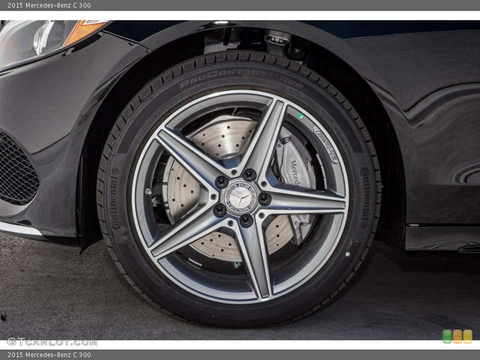 2015 Mercedes-Benz C 300 Wheel and Tire Photo #101503400