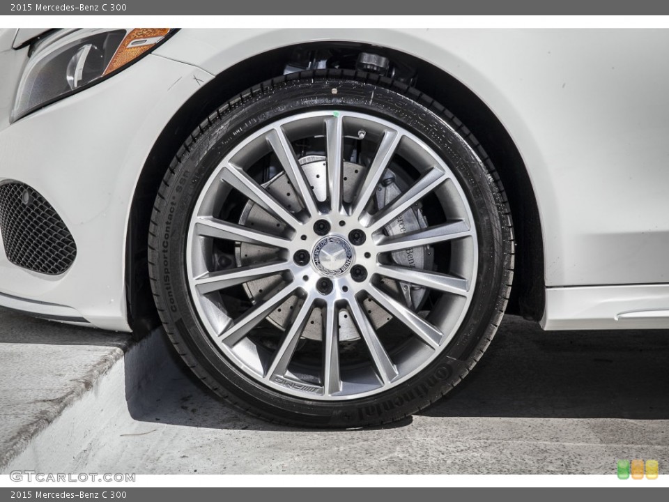 2015 Mercedes-Benz C 300 Wheel and Tire Photo #101503709