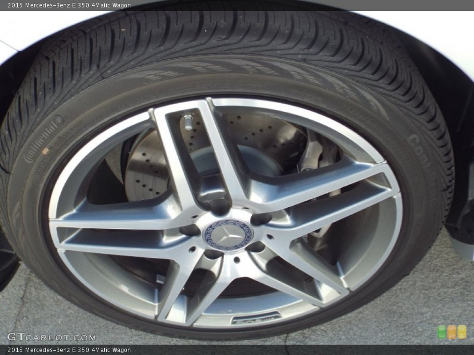 2015 Mercedes-Benz E 350 4Matic Wagon Wheel and Tire Photo #101507843