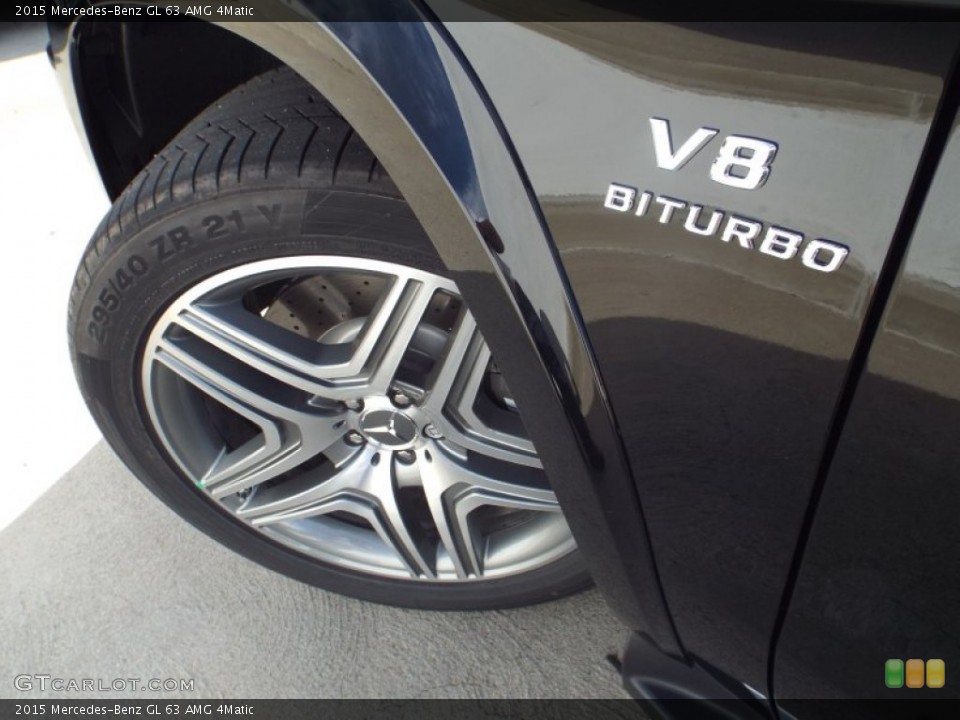 2015 Mercedes-Benz GL 63 AMG 4Matic Wheel and Tire Photo #101508730