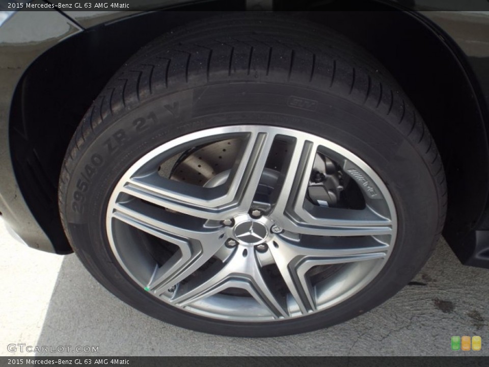 2015 Mercedes-Benz GL 63 AMG 4Matic Wheel and Tire Photo #101508749