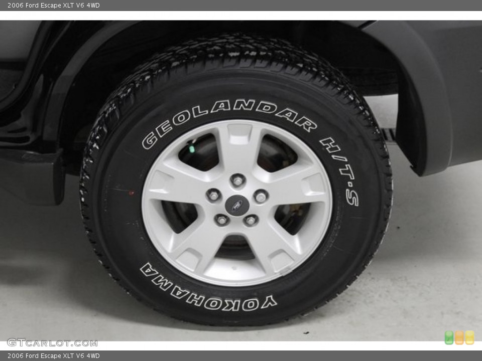 2006 Ford Escape XLT V6 4WD Wheel and Tire Photo #101510114
