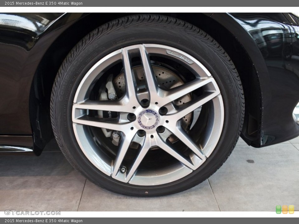 2015 Mercedes-Benz E 350 4Matic Wagon Wheel and Tire Photo #101535601