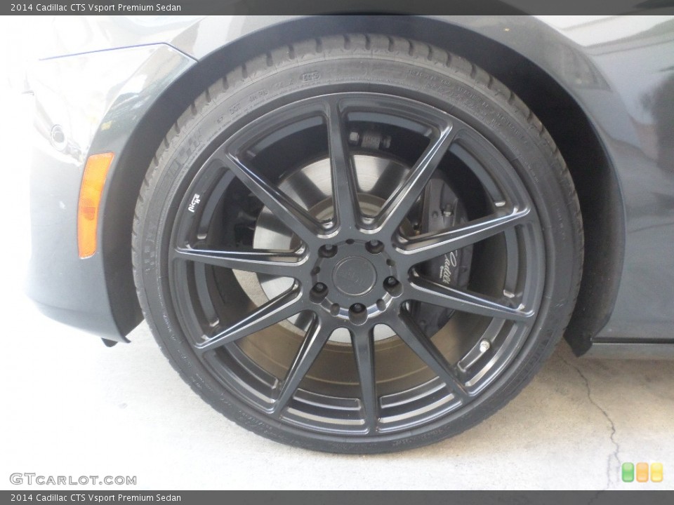 2014 Cadillac CTS Vsport Premium Sedan Wheel and Tire Photo #101575526