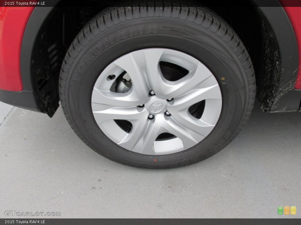 2015 Toyota RAV4 LE Wheel and Tire Photo #101579363