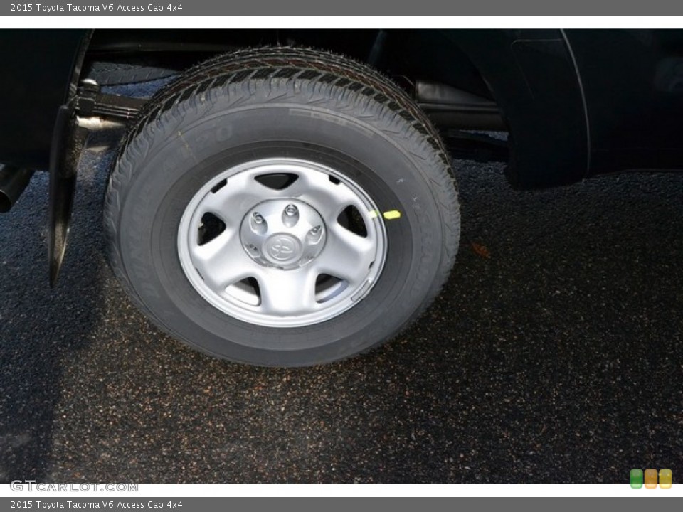 2015 Toyota Tacoma V6 Access Cab 4x4 Wheel and Tire Photo #101583866