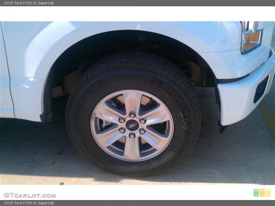 2015 Ford F150 XL SuperCab Wheel and Tire Photo #101593559