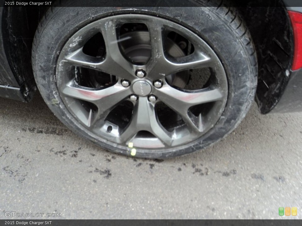 2015 Dodge Charger SXT Wheel and Tire Photo #101594108