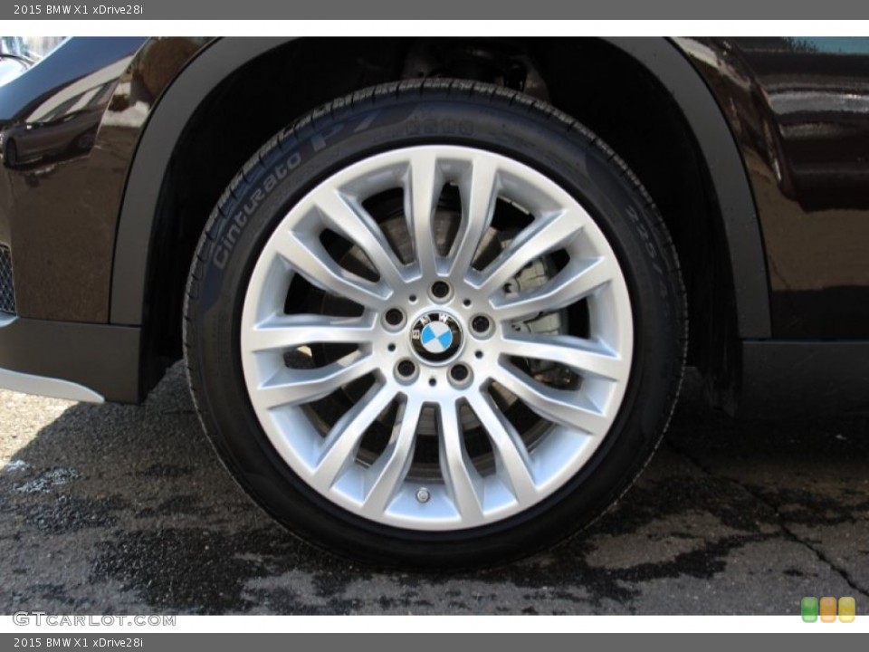 2015 BMW X1 xDrive28i Wheel and Tire Photo #101617056