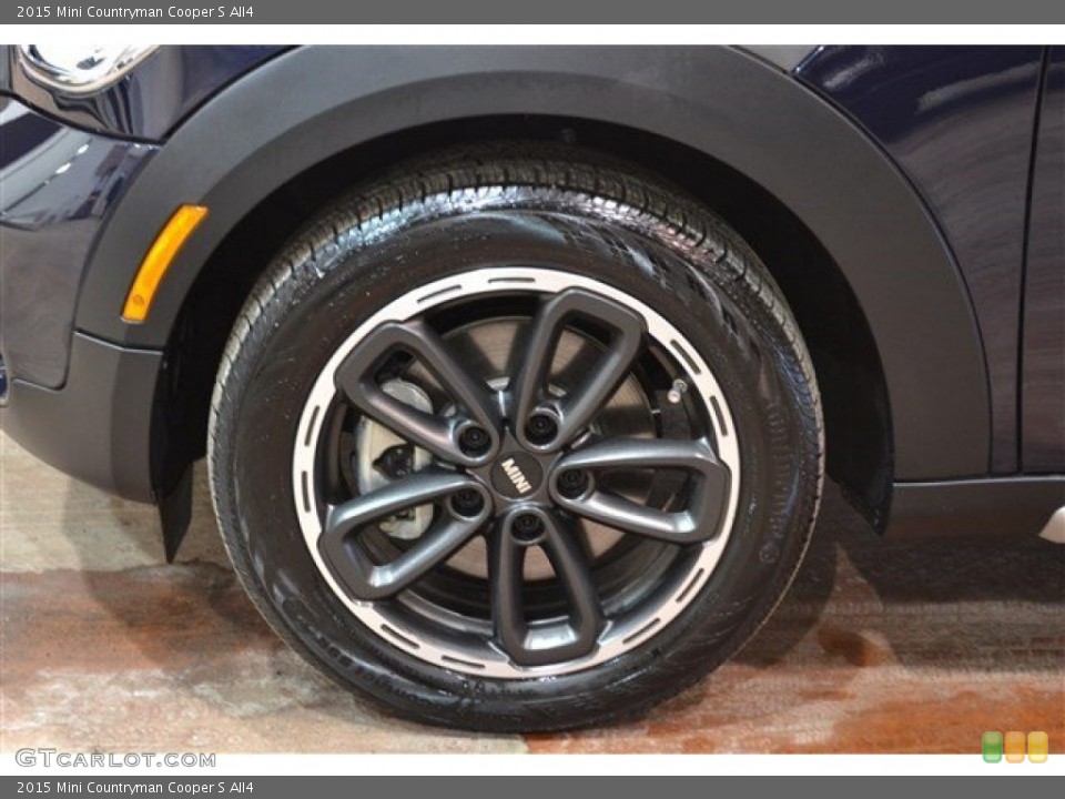 2015 Mini Countryman Cooper S All4 Wheel and Tire Photo #101634000