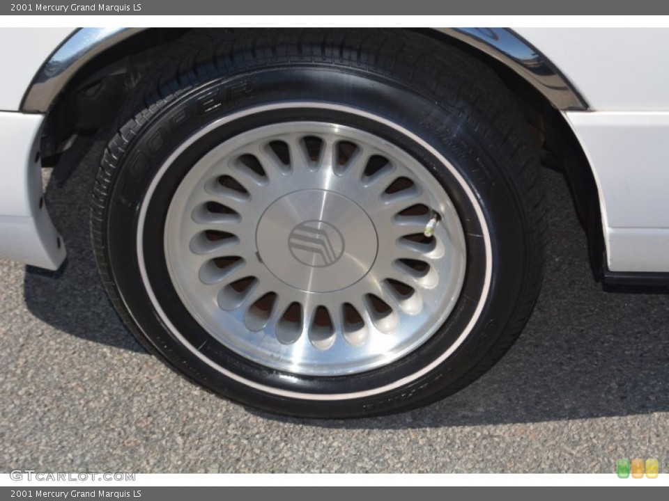 2001 Mercury Grand Marquis LS Wheel and Tire Photo #101644660