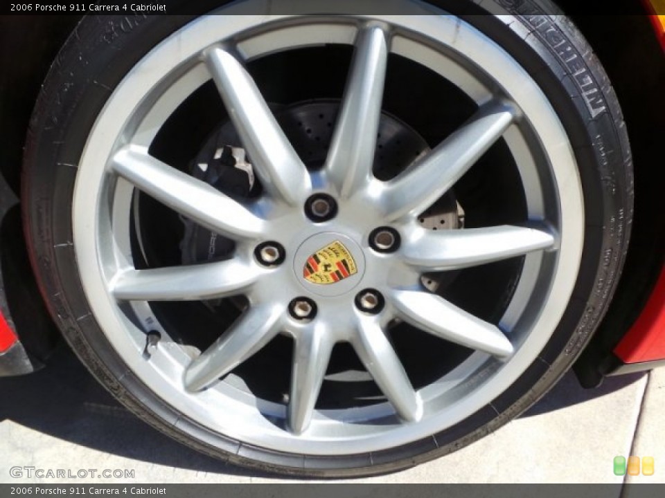2006 Porsche 911 Carrera 4 Cabriolet Wheel and Tire Photo #101653178