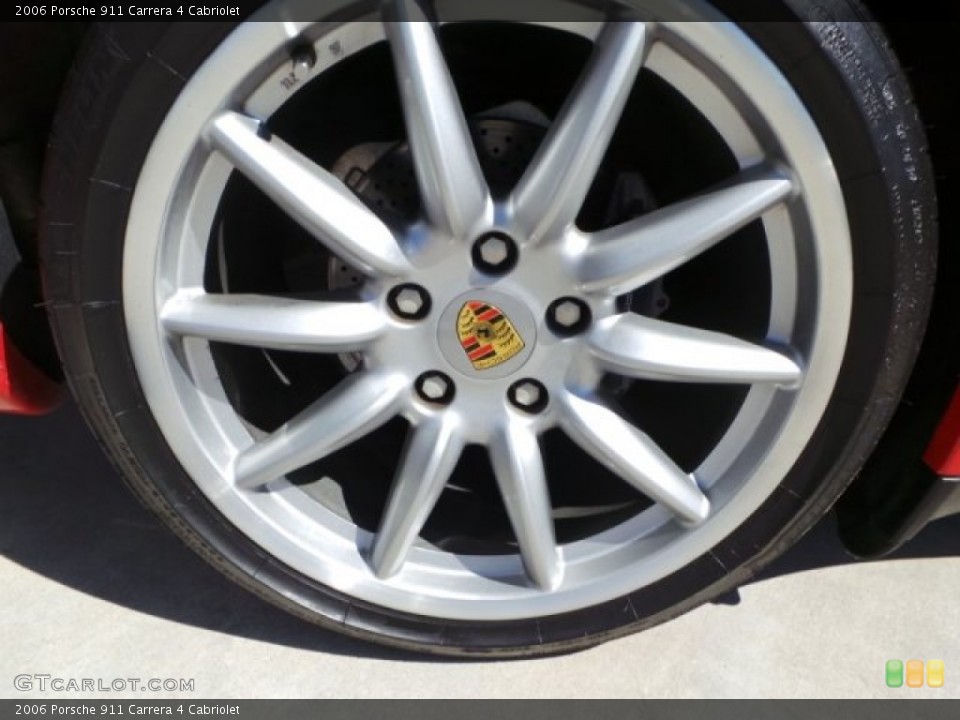 2006 Porsche 911 Carrera 4 Cabriolet Wheel and Tire Photo #101653193