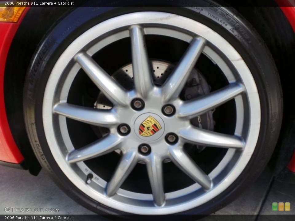 2006 Porsche 911 Carrera 4 Cabriolet Wheel and Tire Photo #101653232