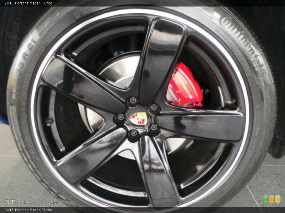 2015 Porsche Macan Turbo Wheel and Tire Photo #101658509