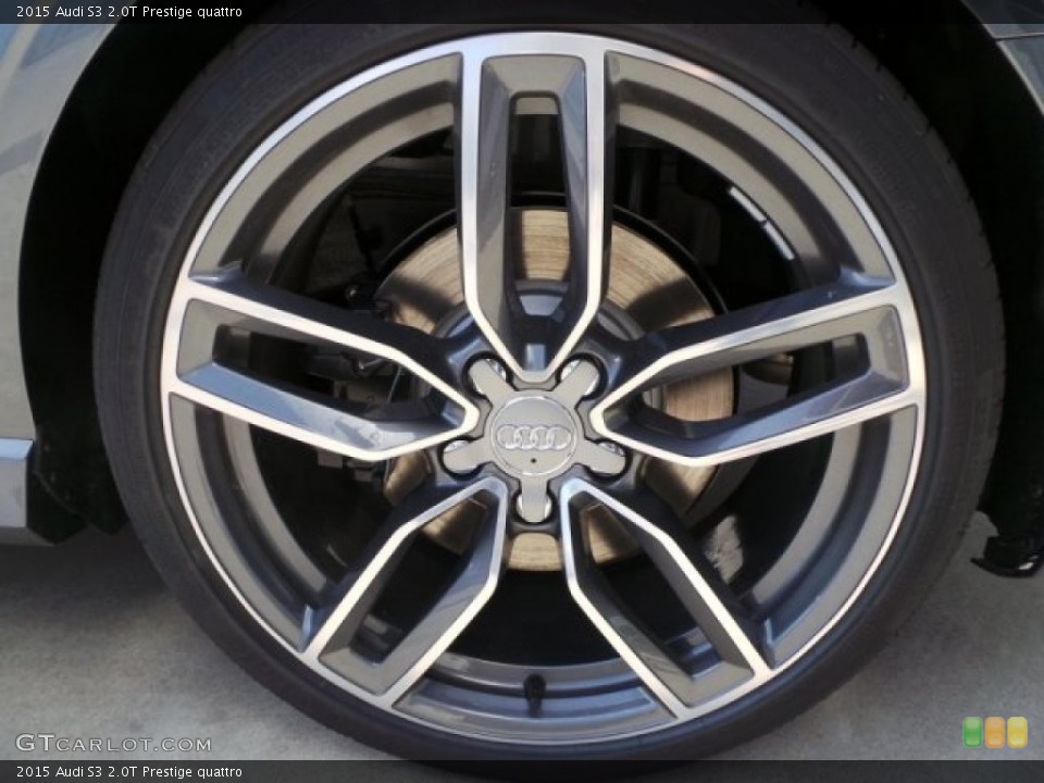2015 Audi S3 2.0T Prestige quattro Wheel and Tire Photo #101671655