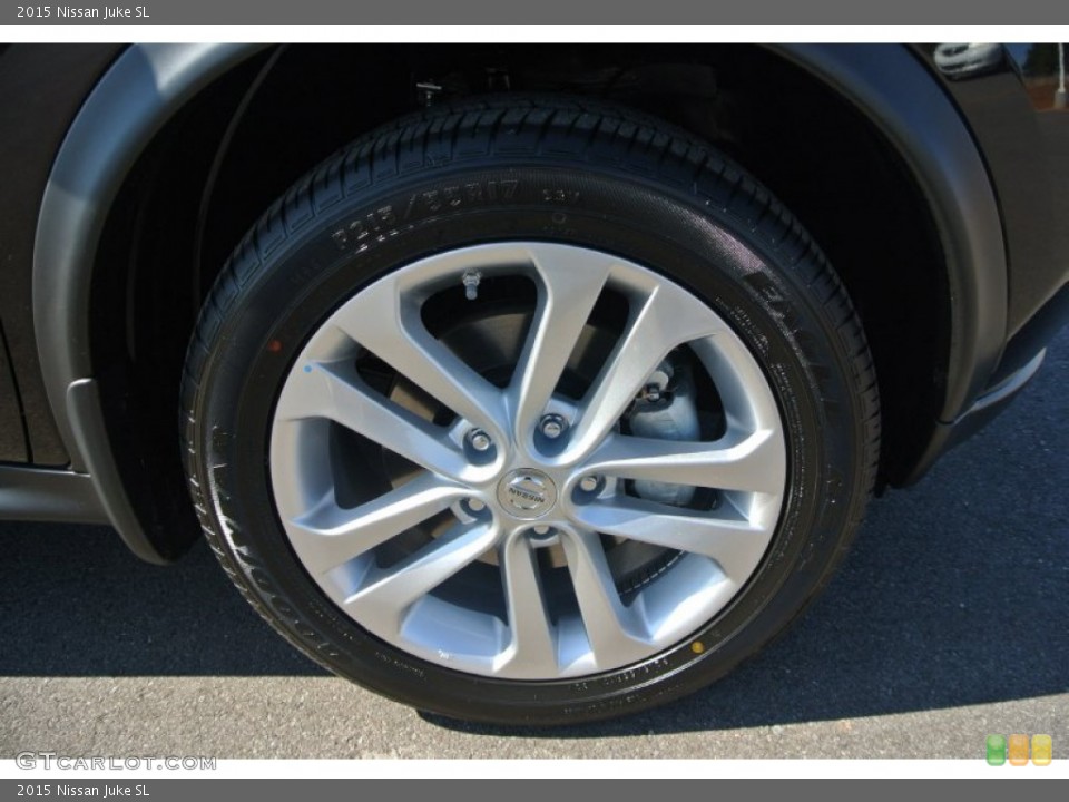 2015 Nissan Juke SL Wheel and Tire Photo #101673233