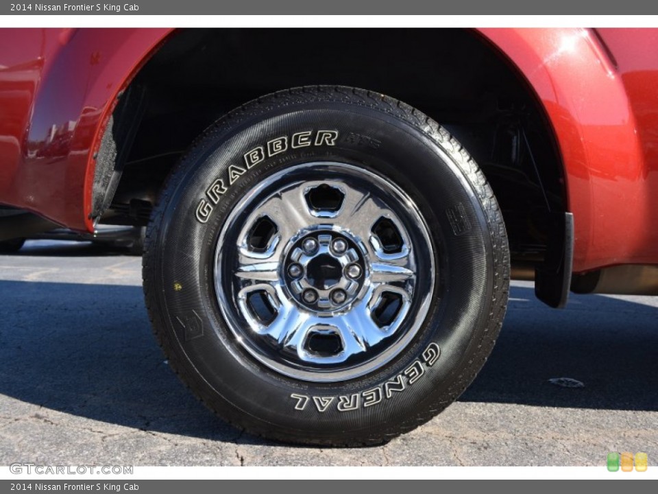 2014 Nissan Frontier S King Cab Wheel and Tire Photo #101674463