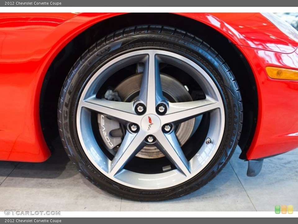 2012 Chevrolet Corvette Coupe Wheel and Tire Photo #101686985