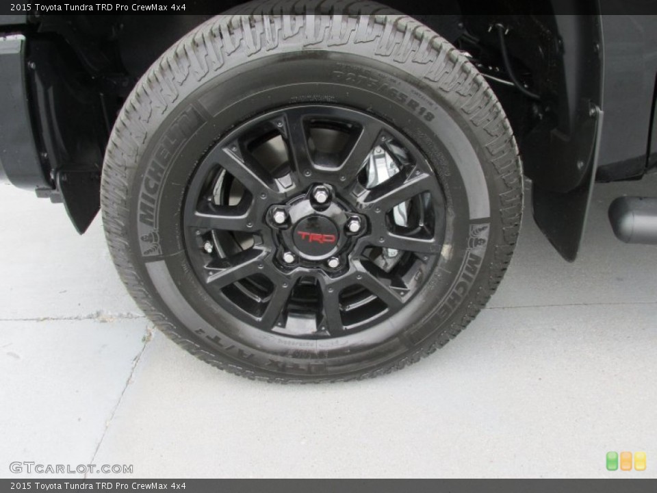 2015 Toyota Tundra TRD Pro CrewMax 4x4 Wheel and Tire Photo #101689016