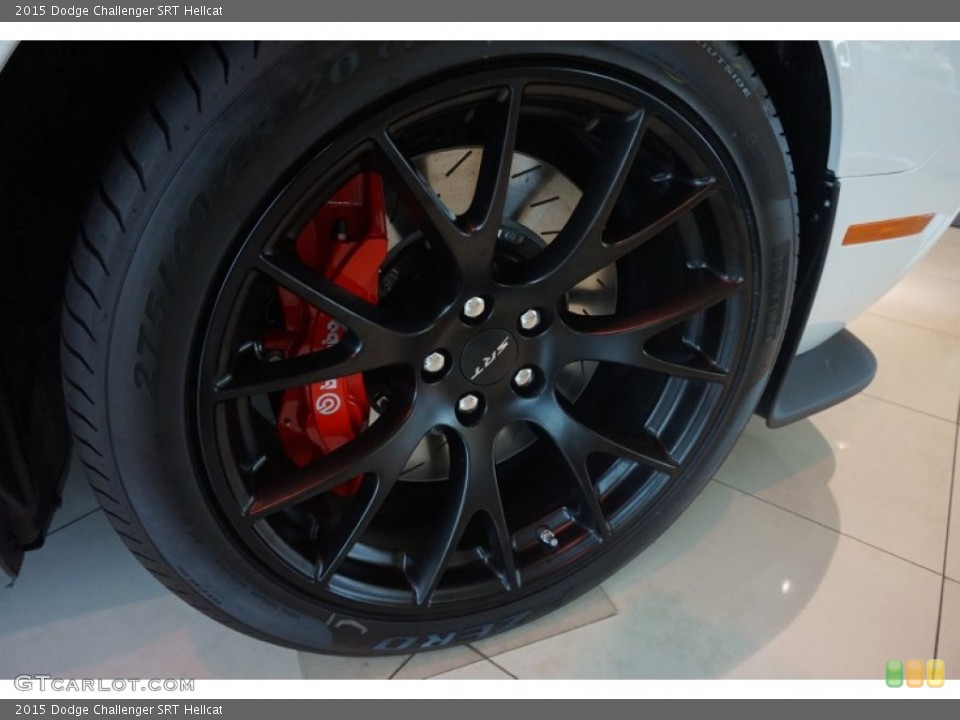2015 Dodge Challenger SRT Hellcat Wheel and Tire Photo #101698616