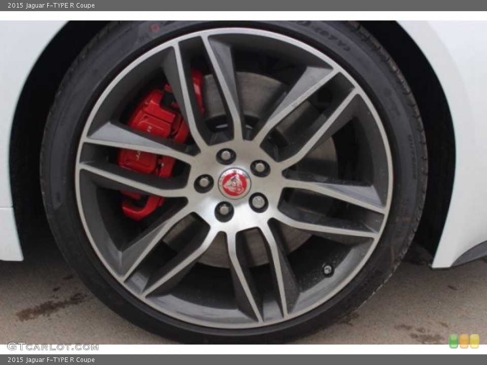 2015 Jaguar F-TYPE R Coupe Wheel and Tire Photo #101709131