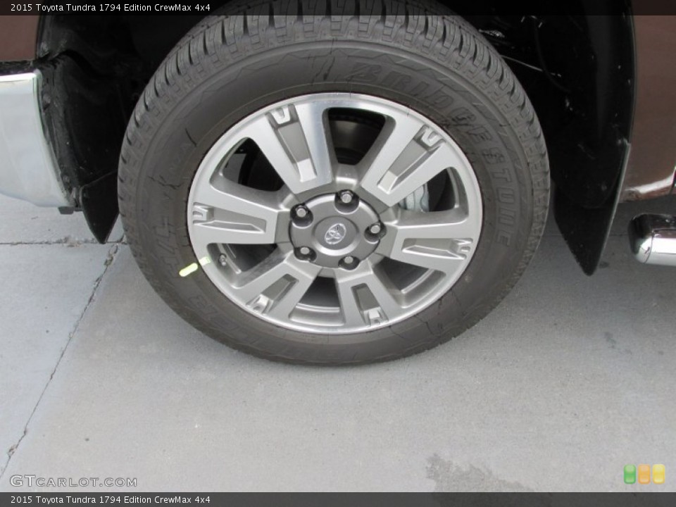 2015 Toyota Tundra 1794 Edition CrewMax 4x4 Wheel and Tire Photo #101726840