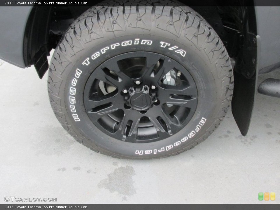 2015 Toyota Tacoma TSS PreRunner Double Cab Wheel and Tire Photo #101728485