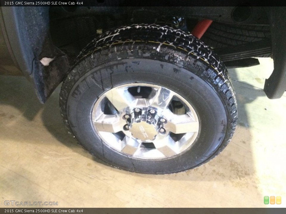 2015 GMC Sierra 2500HD SLE Crew Cab 4x4 Wheel and Tire Photo #101736210