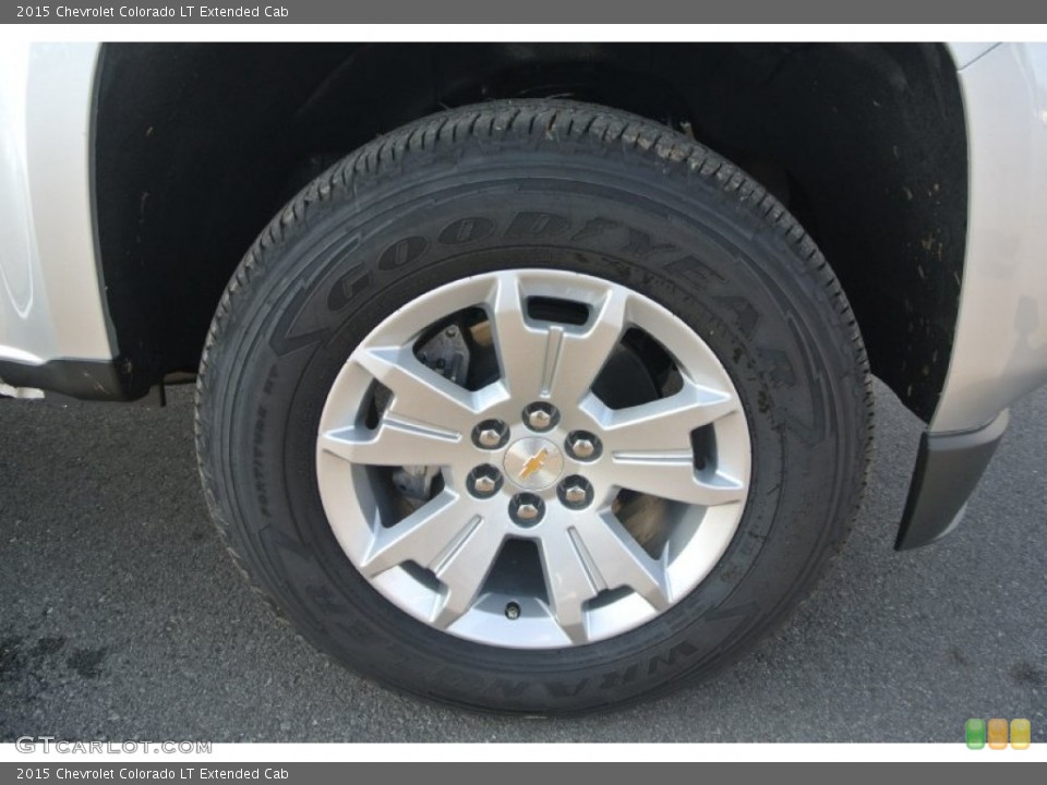 2015 Chevrolet Colorado LT Extended Cab Wheel and Tire Photo #101746161