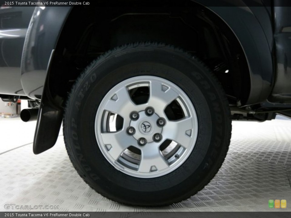 2015 Toyota Tacoma V6 PreRunner Double Cab Wheel and Tire Photo #101748981