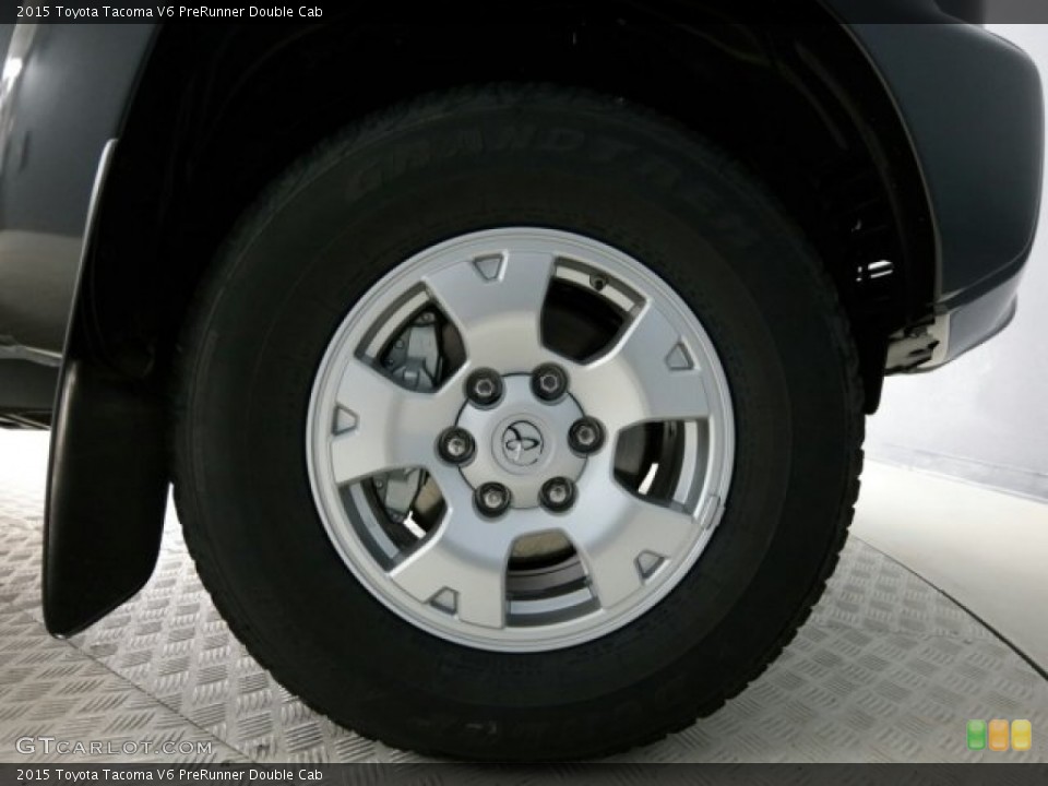 2015 Toyota Tacoma V6 PreRunner Double Cab Wheel and Tire Photo #101749002
