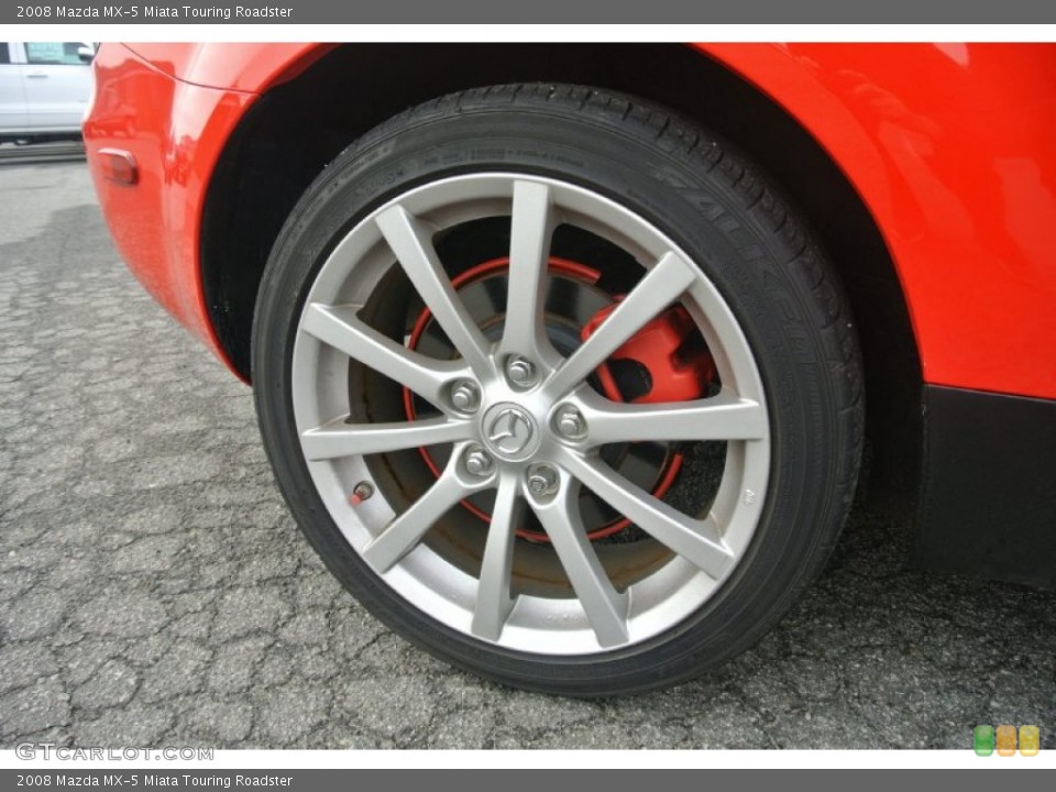 2008 Mazda MX-5 Miata Touring Roadster Wheel and Tire Photo #101765419