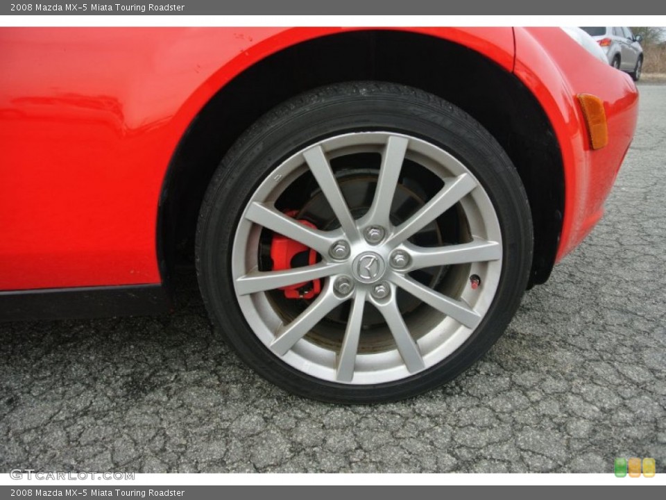 2008 Mazda MX-5 Miata Touring Roadster Wheel and Tire Photo #101765470