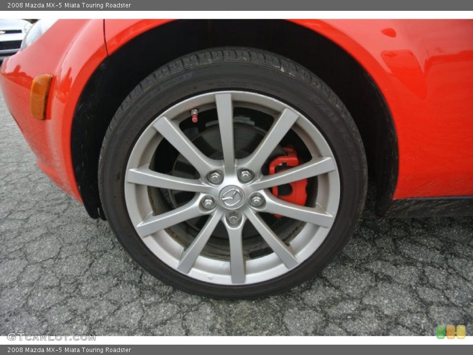 2008 Mazda MX-5 Miata Touring Roadster Wheel and Tire Photo #101765522