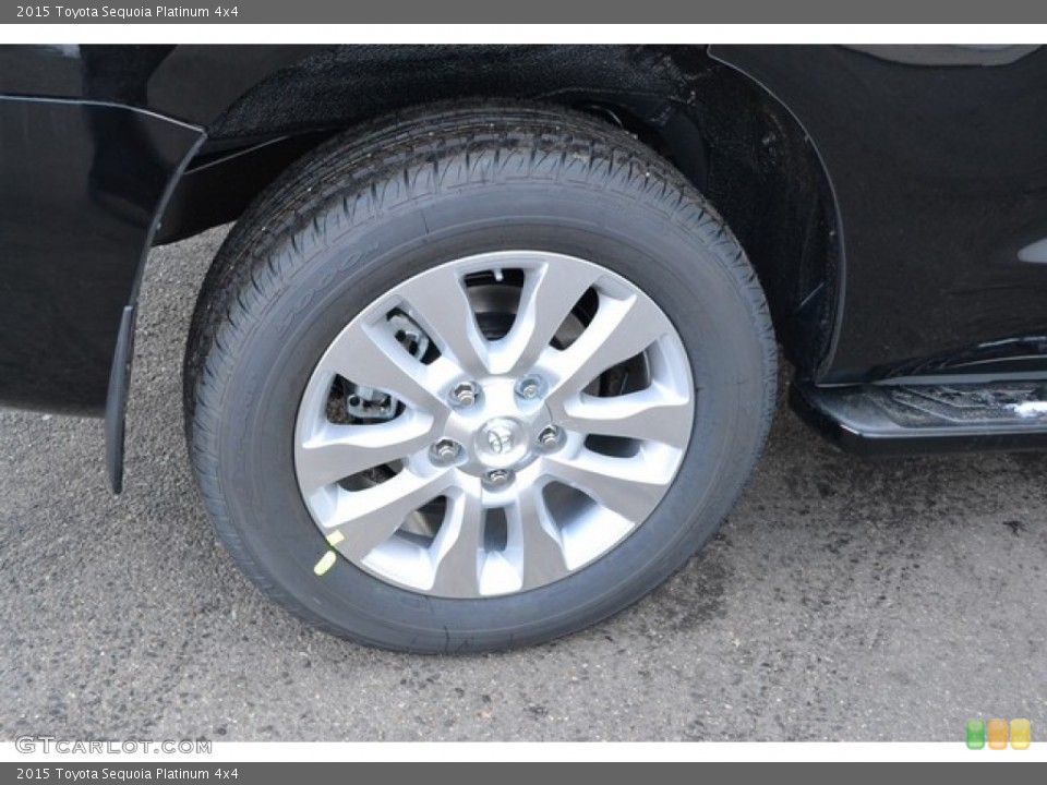 2015 Toyota Sequoia Platinum 4x4 Wheel and Tire Photo #101770277