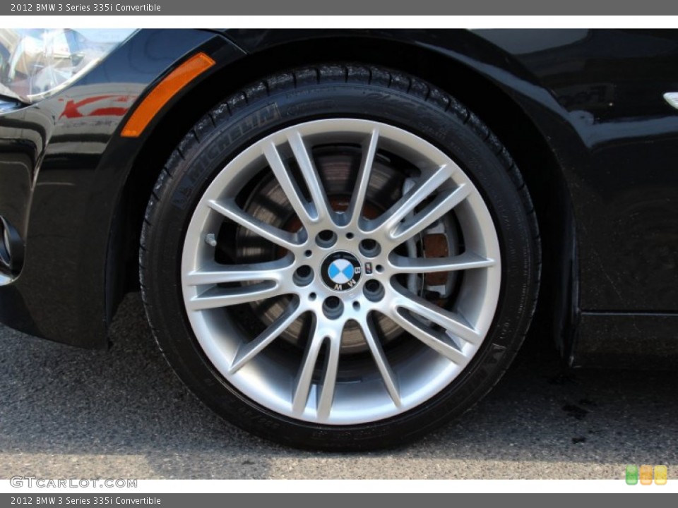 2012 BMW 3 Series 335i Convertible Wheel and Tire Photo #101771347