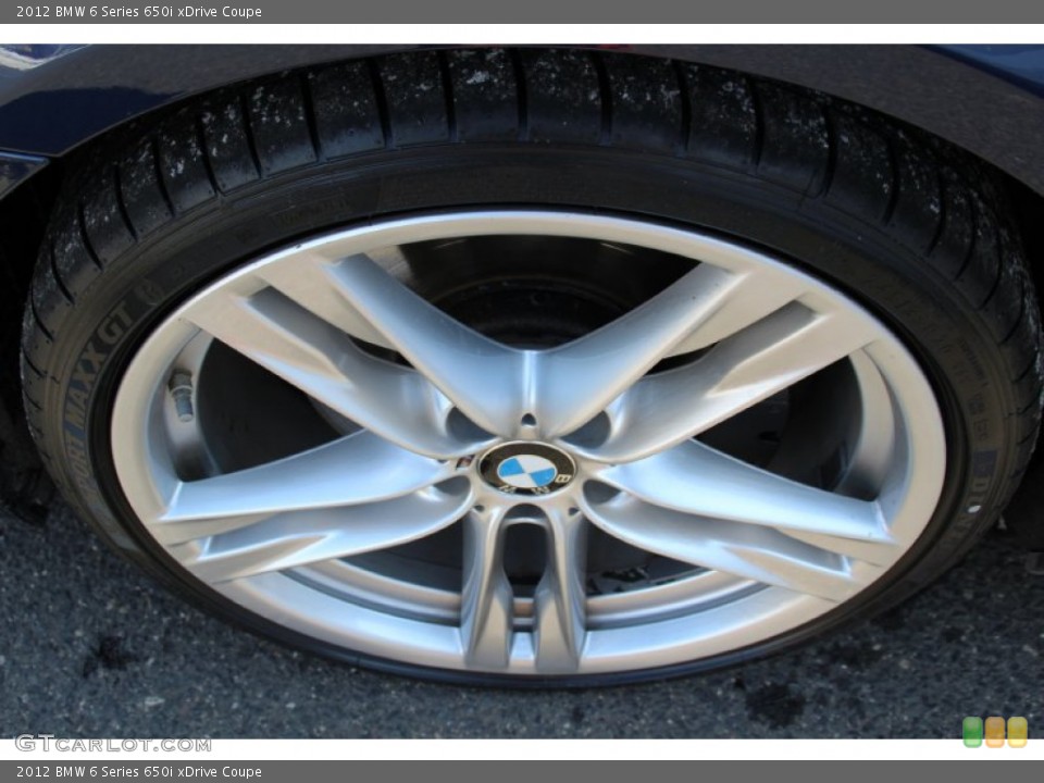 2012 BMW 6 Series 650i xDrive Coupe Wheel and Tire Photo #101772991