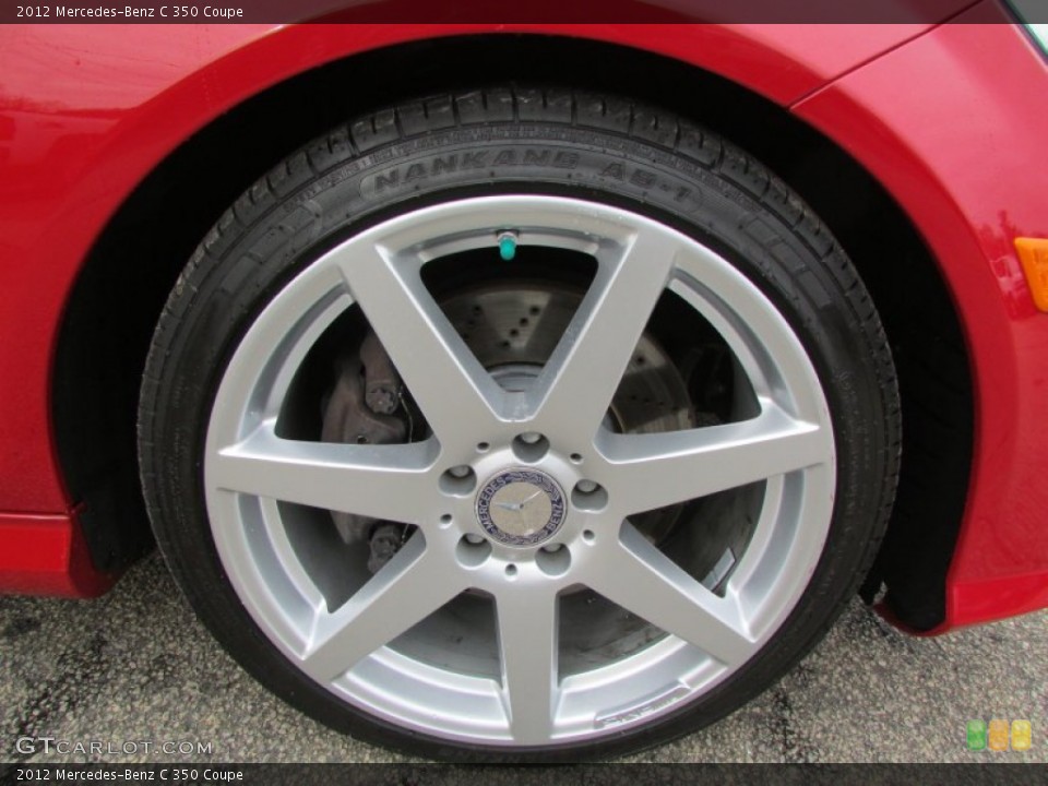 2012 Mercedes-Benz C 350 Coupe Wheel and Tire Photo #101780497