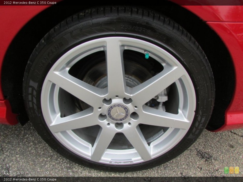 2012 Mercedes-Benz C 350 Coupe Wheel and Tire Photo #101780542