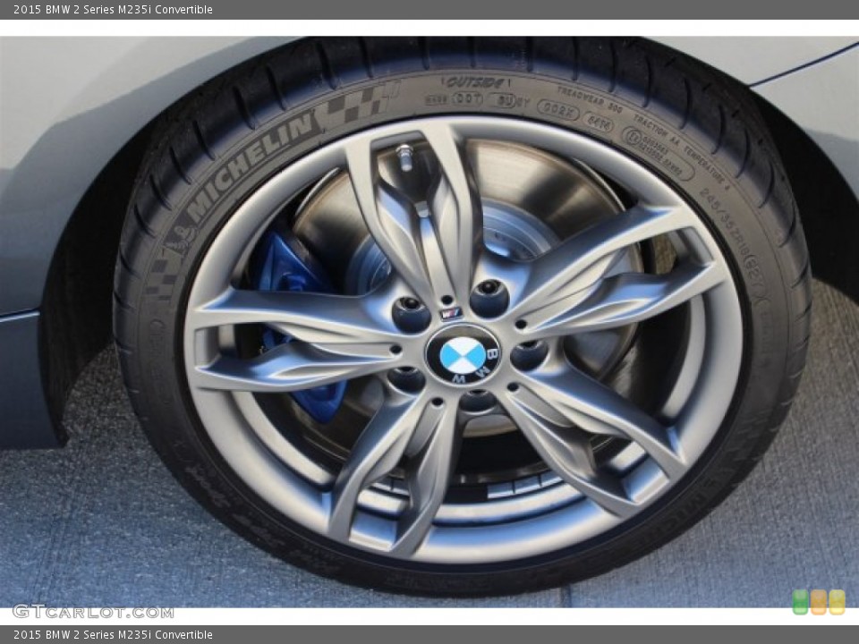 2015 BMW 2 Series M235i Convertible Wheel and Tire Photo #101791051