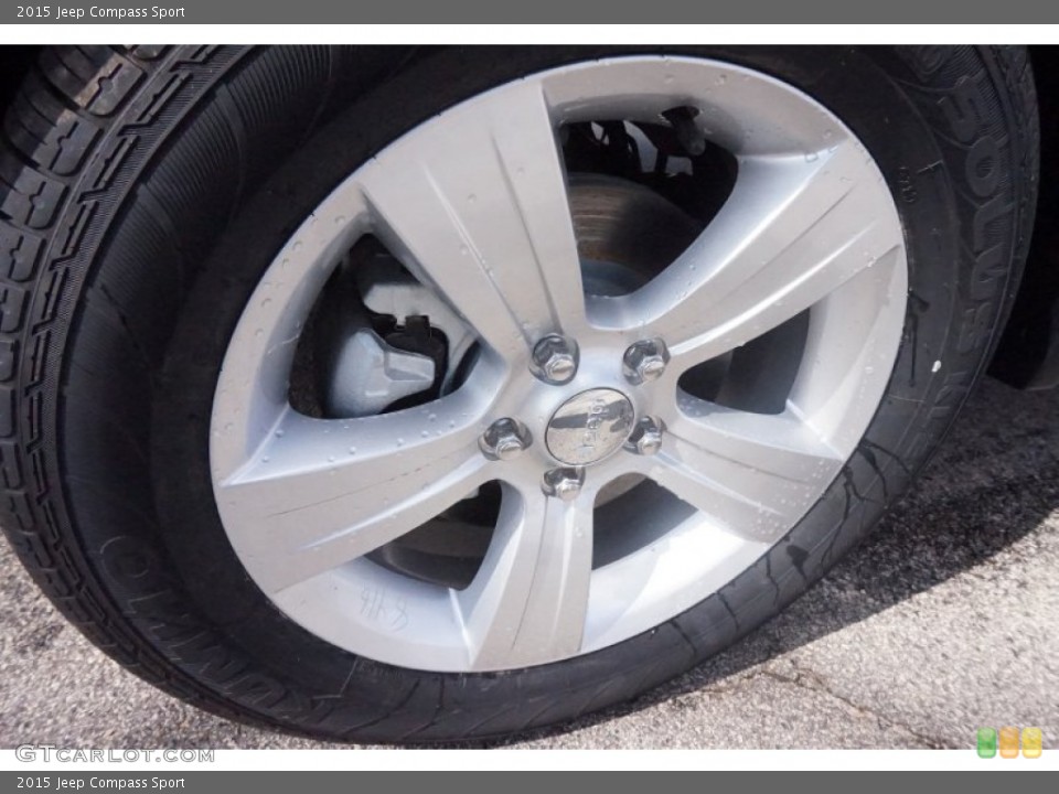 2015 Jeep Compass Sport Wheel and Tire Photo #101806306