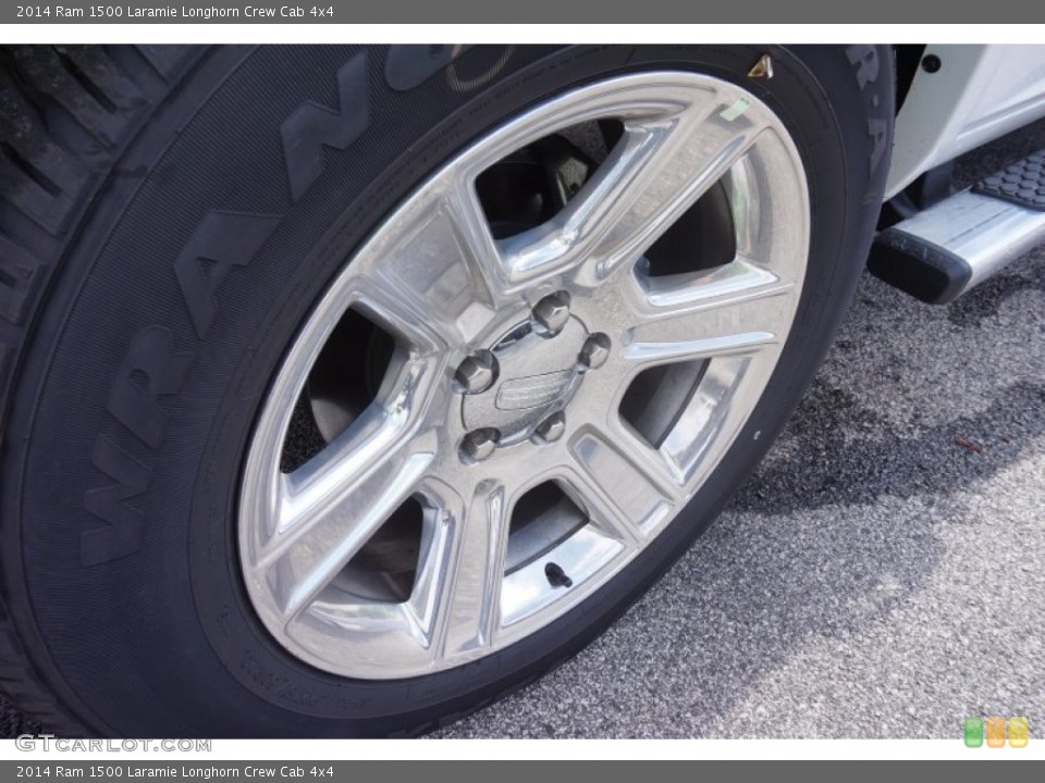 2014 Ram 1500 Laramie Longhorn Crew Cab 4x4 Wheel and Tire Photo #101808152