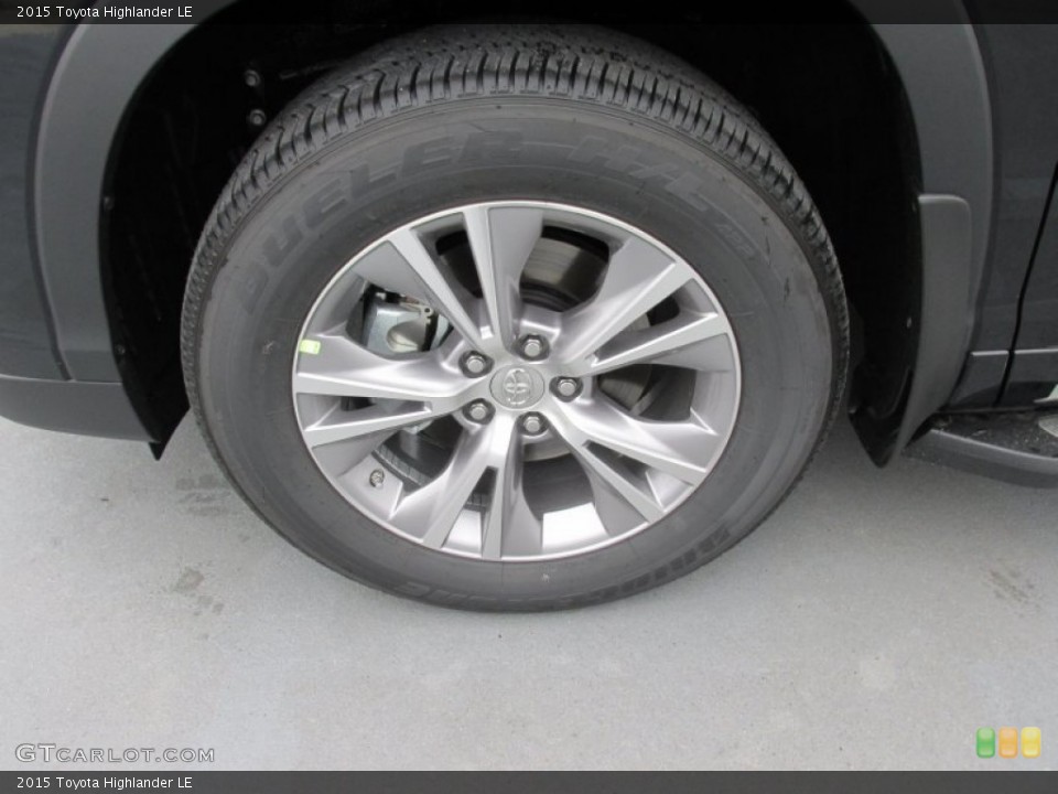 2015 Toyota Highlander LE Wheel and Tire Photo #101826449