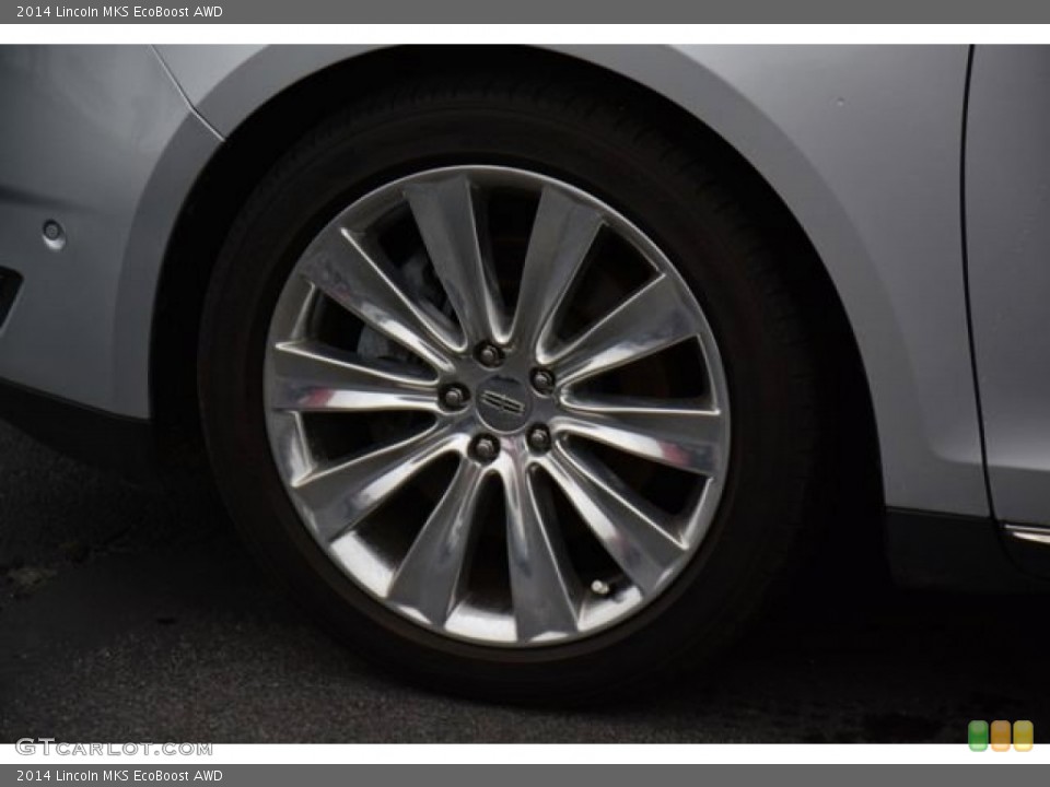 2014 Lincoln MKS EcoBoost AWD Wheel and Tire Photo #101852649