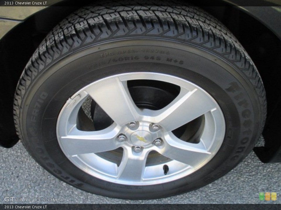 2013 Chevrolet Cruze LT Wheel and Tire Photo #101881519