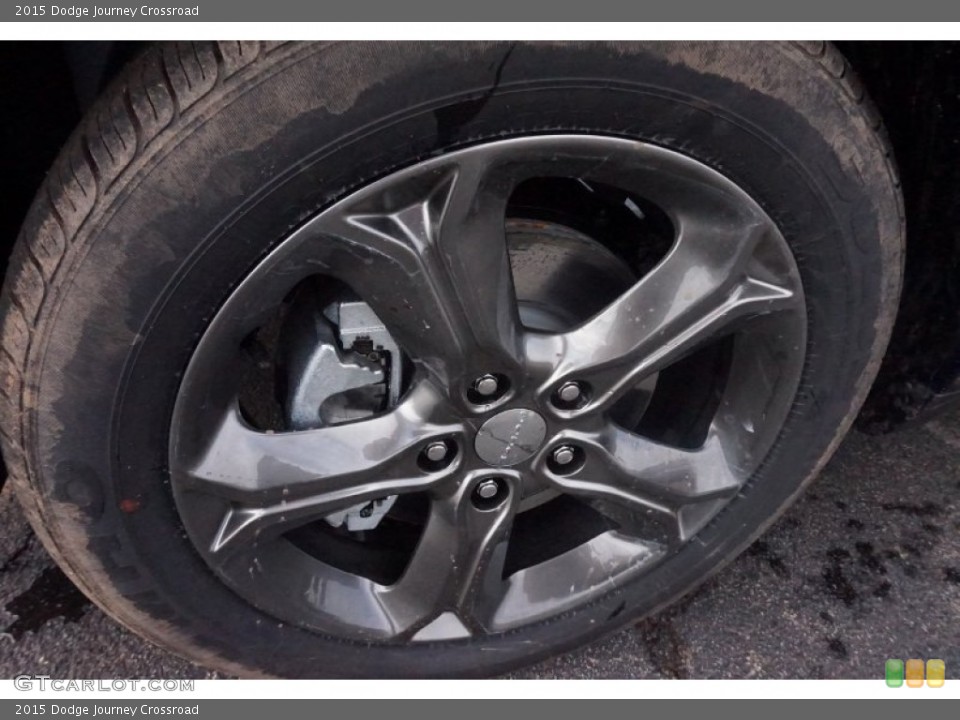 2015 Dodge Journey Crossroad Wheel and Tire Photo #101890476