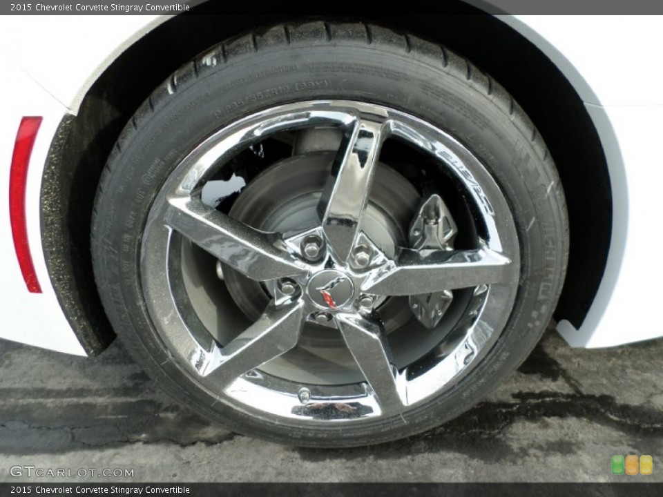 2015 Chevrolet Corvette Stingray Convertible Wheel and Tire Photo #101892057